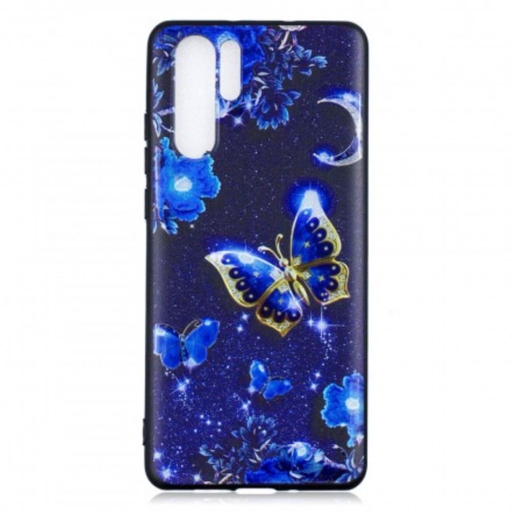 Kryty Na Mobil Na Huawei P30 Pro Zlatý Motýl