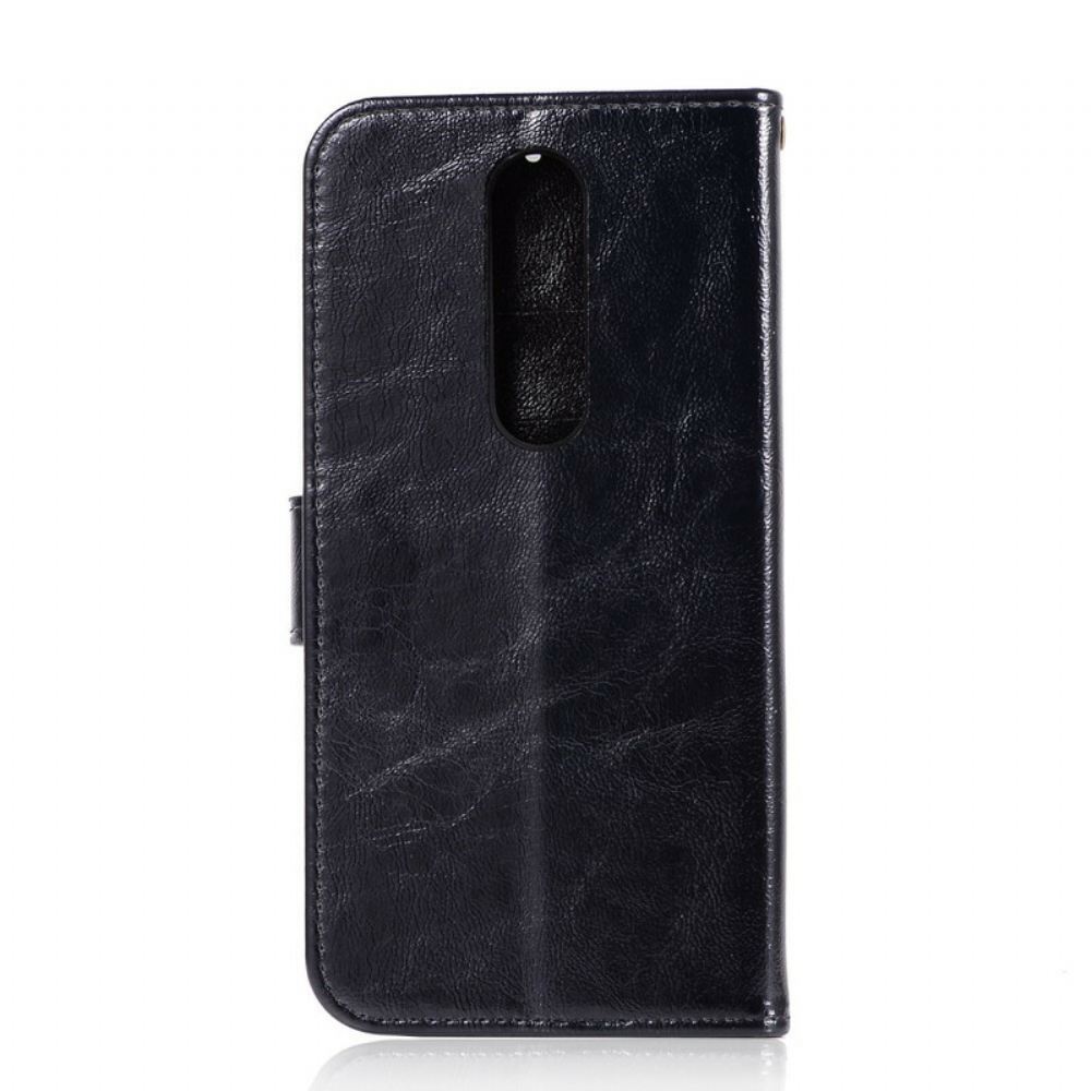 Kožené Pouzdro Na Xiaomi Mi 9T / Mi 9T Pro Na Lana Vintage Kožený Řemínek