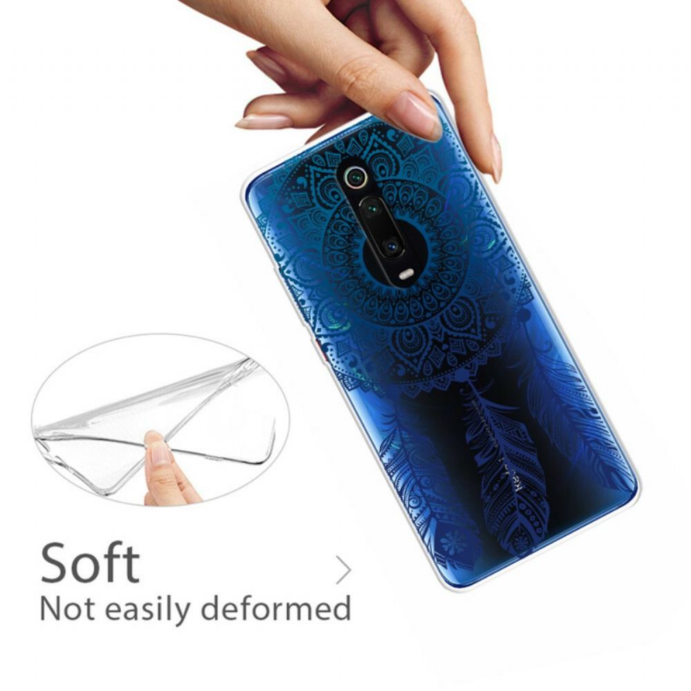 Kryt Na Xiaomi Mi 9T / Mi 9T Pro Jednoduchá Květinová Mandala