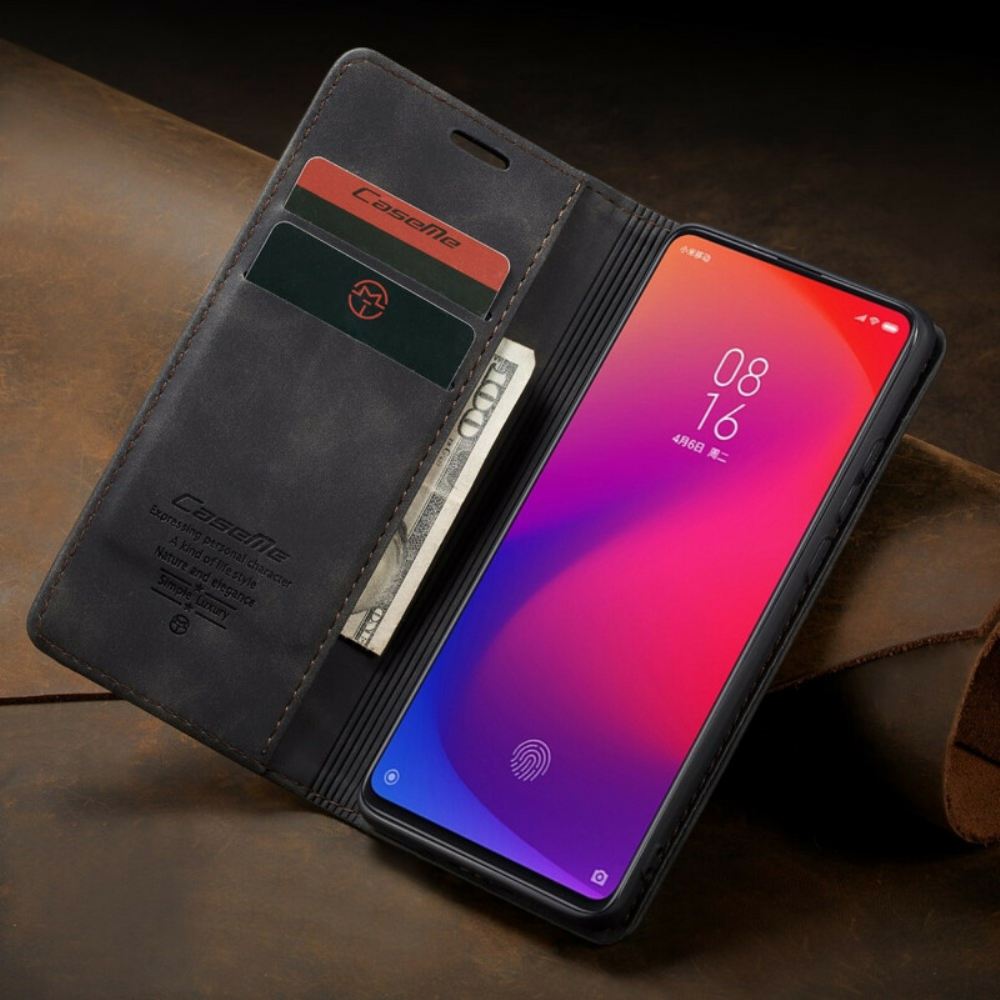 Kryty Na Mobil Na Xiaomi Mi 9T / Mi 9T Pro Flipové Pouzdro Caseme Umělá Kůže