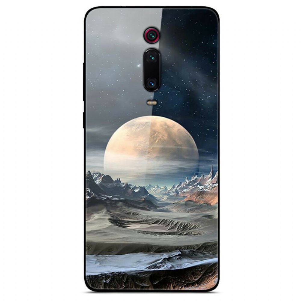 Kryty Na Mobil Na Xiaomi Mi 9T / Mi 9T Pro Tvrzené Sklo Space Moon