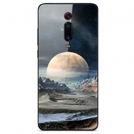 Kryty Na Mobil Na Xiaomi Mi 9T / Mi 9T Pro Tvrzené Sklo Space Moon