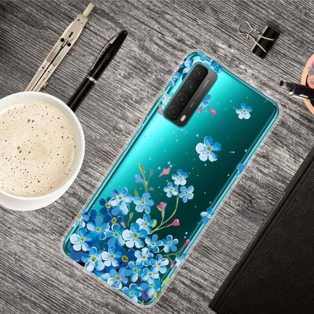 Kryt Na Huawei P Smart 2021 Kytice Modrých Květin