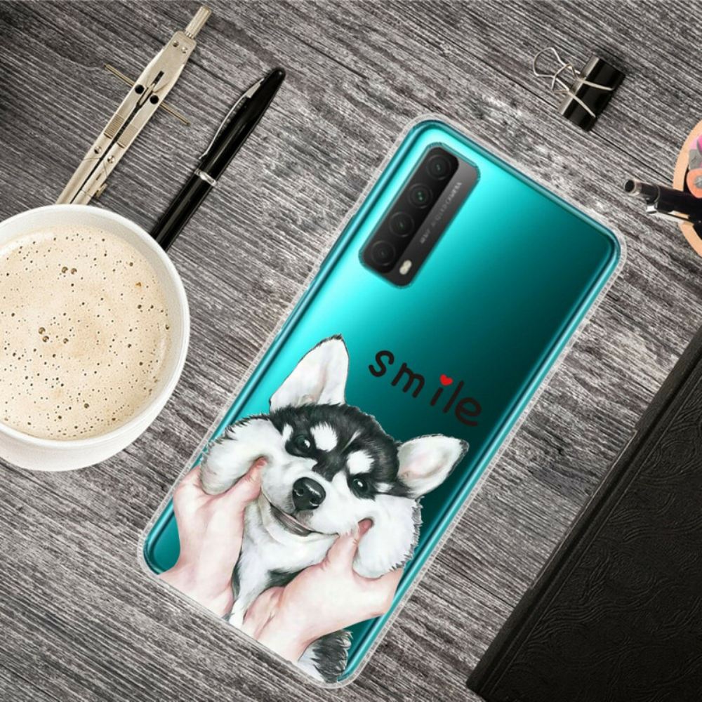 Kryt Na Huawei P Smart 2021 Vlčí Hlava A Úsměv