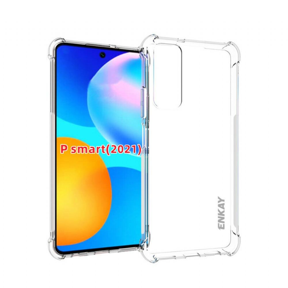 Kryty Na Mobil Na Huawei P Smart 2021 Transparentní Enkay