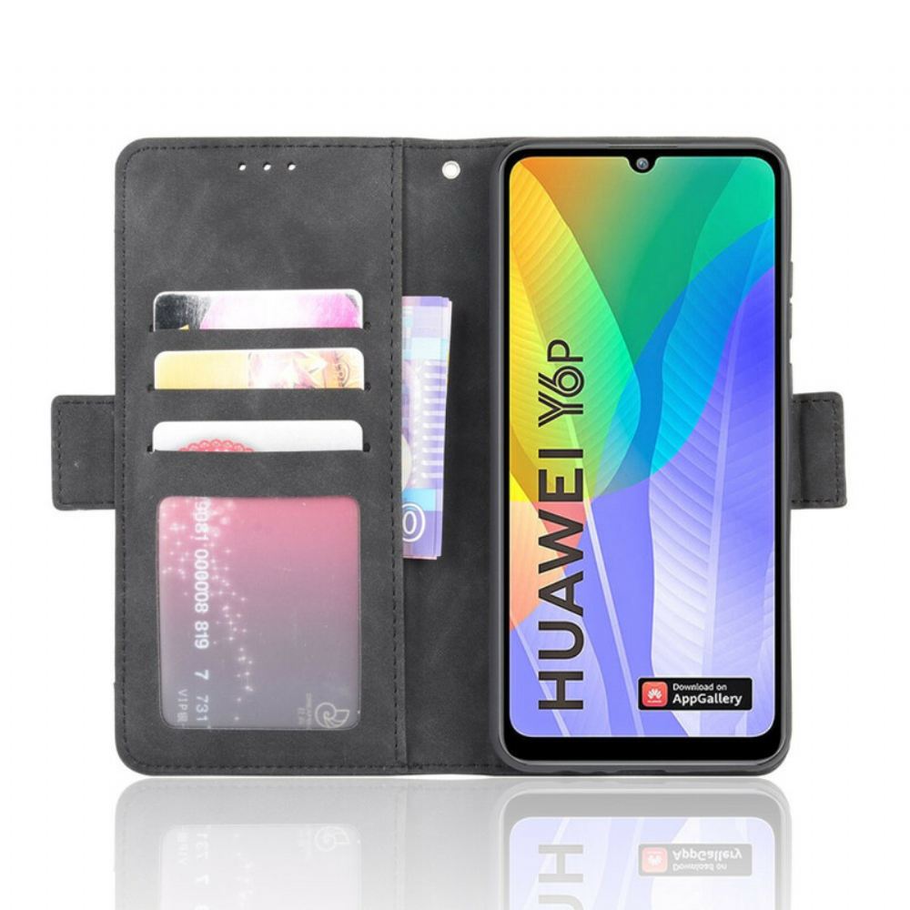 Flipové Pouzdro Na Huawei Y6p Multi-card První Třídy