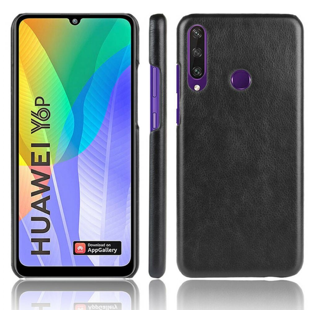 Kryt Na Huawei Y6p Kožený Efekt Litchi Performance