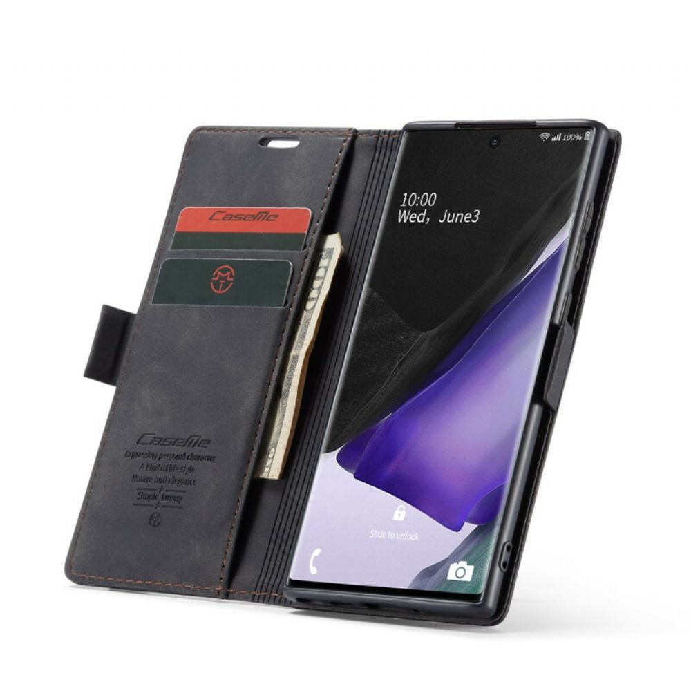 Kožené Pouzdro Na Samsung Galaxy Note 20 Caseme Umělá Kůže