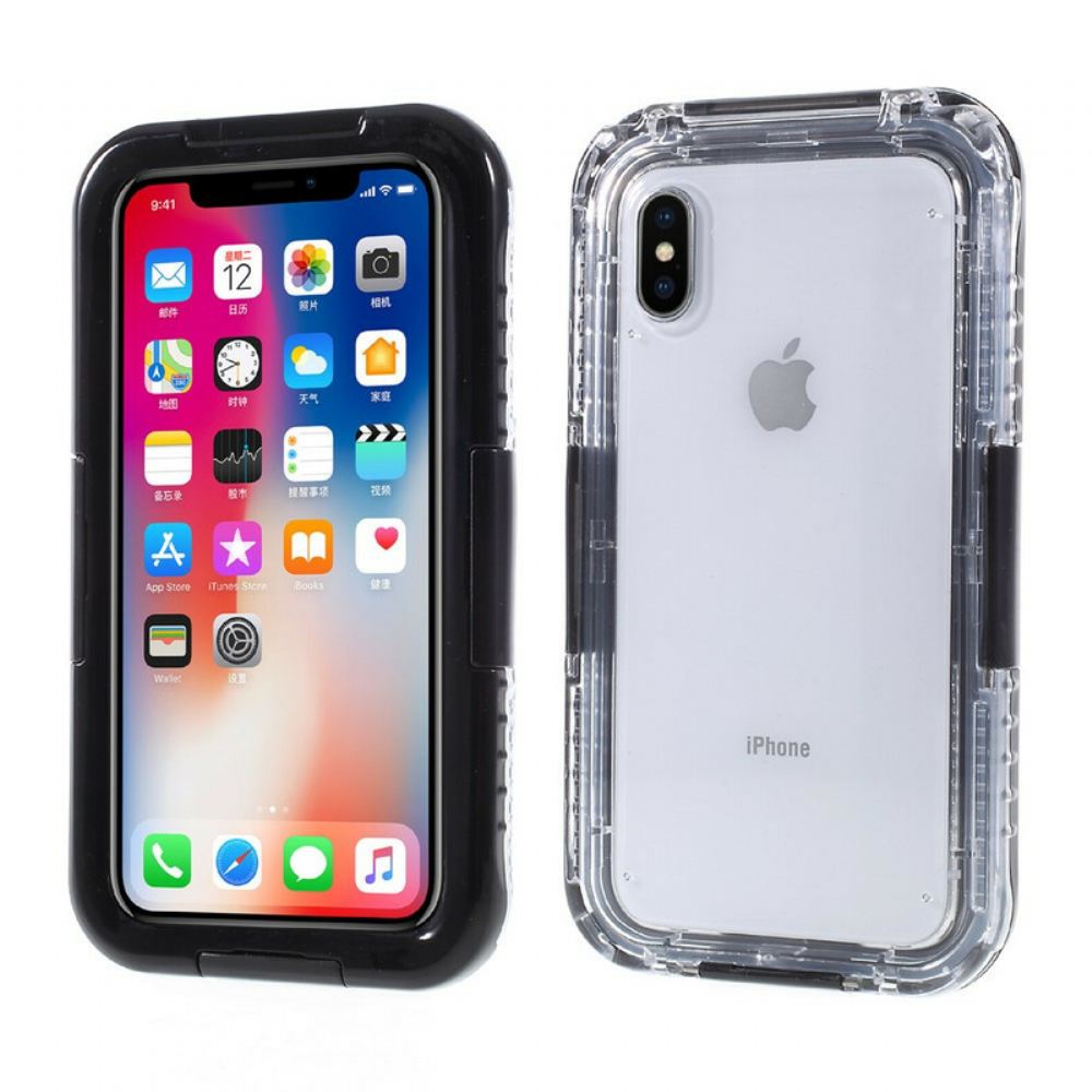 Kryt Na iPhone X / XS Vzduchový Vak Ve Voděodolném Stylu