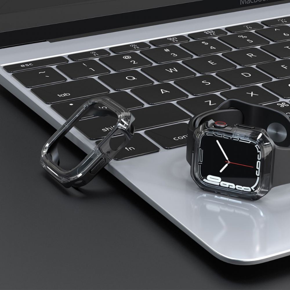 Apple Watch Series 7 41Mm Průhledné Pouzdro Odolné Proti Pádu