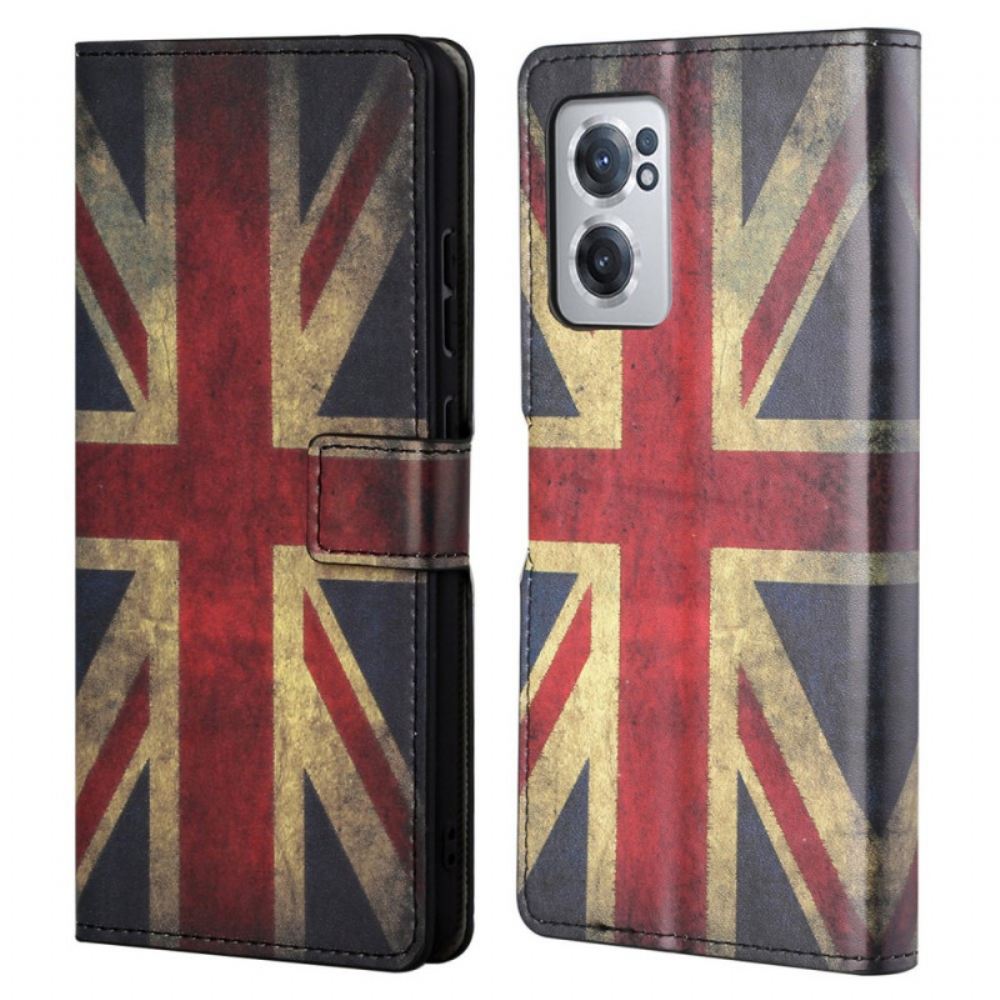 Flipové Pouzdro Na OnePlus Nord CE 2 5G Britská Vlajka