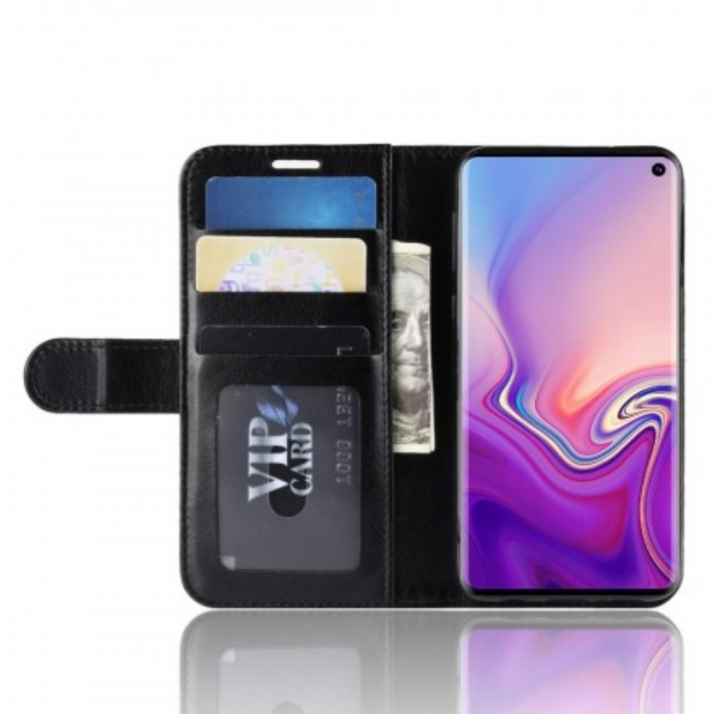 Flipové Pouzdro Na Samsung Galaxy S10e Ultra Umělá Kůže