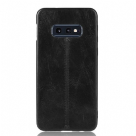 Kryt Na Samsung Galaxy S10e Efekt Kůže Ve Švu