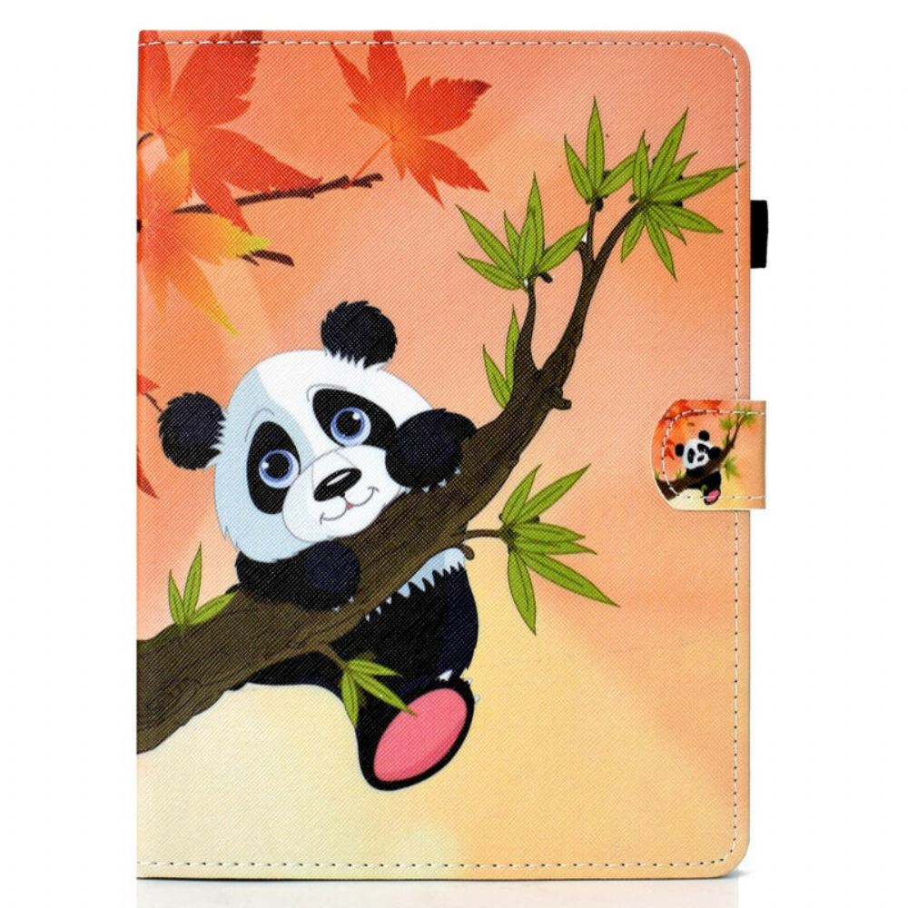 Flipové Pouzdro Na iPad Air (2022) Roztomilá Panda