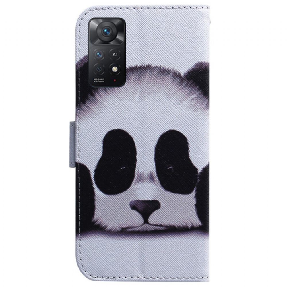 Flipové Pouzdro Na Xiaomi Redmi Note 11 Pro 4G / 5G Panda Tvář