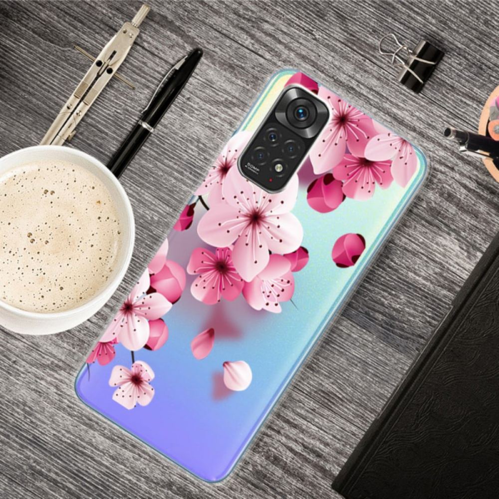 Kryt Na Xiaomi Redmi Note 11 Pro 4G / 5G Malé Růžové Květy