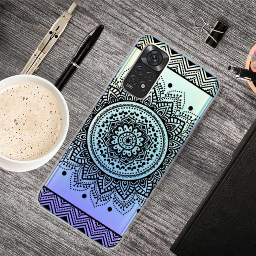 Kryt Na Xiaomi Redmi Note 11 Pro 4G / 5G Průhledná Květinová Mandala