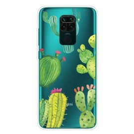 Kryt Na Xiaomi Redmi Note 9 Akvarelové Kaktusy