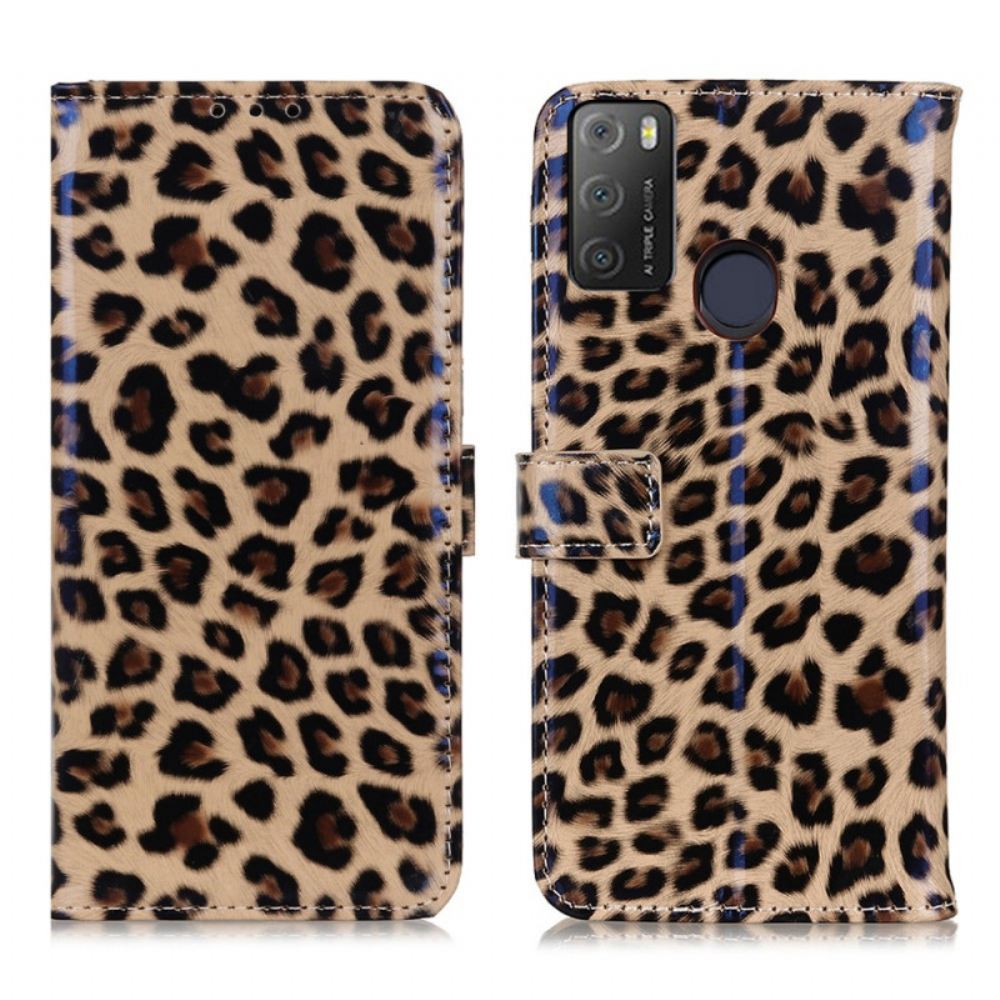 Flipové Pouzdro Na Alcatel 1S / 3L (2021) Leopard