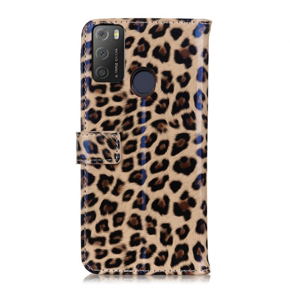 Flipové Pouzdro Na Alcatel 1S / 3L (2021) Leopard