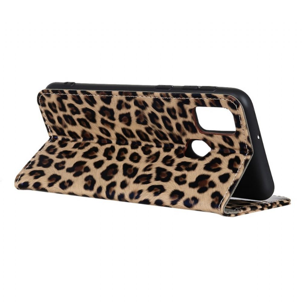 Flipové Pouzdro Na Alcatel 1S / 3L (2021) Leopard