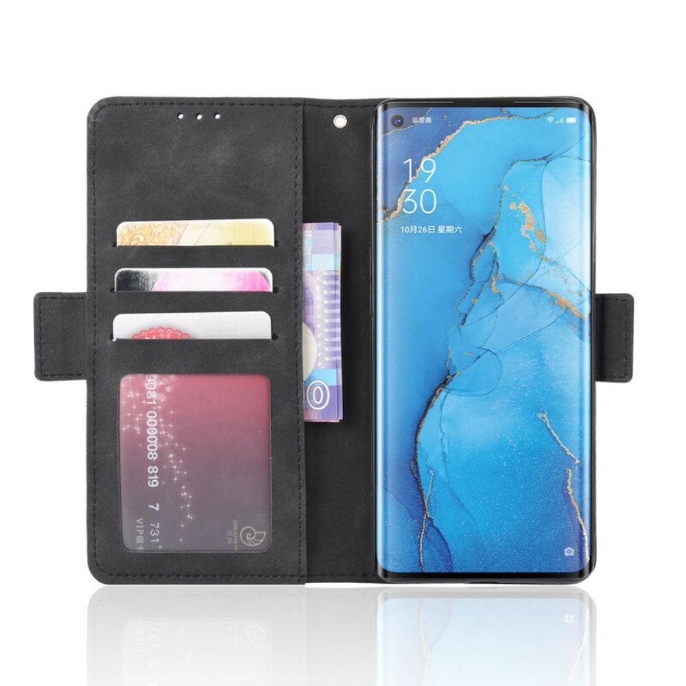 Flipové Pouzdro Na Oppo Find X2 Neo Multi-card Premier Class