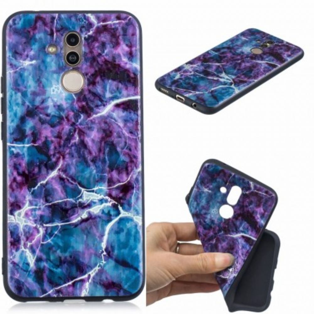 Kryt Na Huawei Mate 20 Lite Fialový Mramor