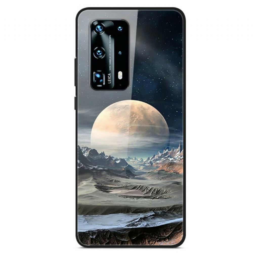 Kryty Na Mobil Na Huawei P40 Tvrzené Sklo Space Moon