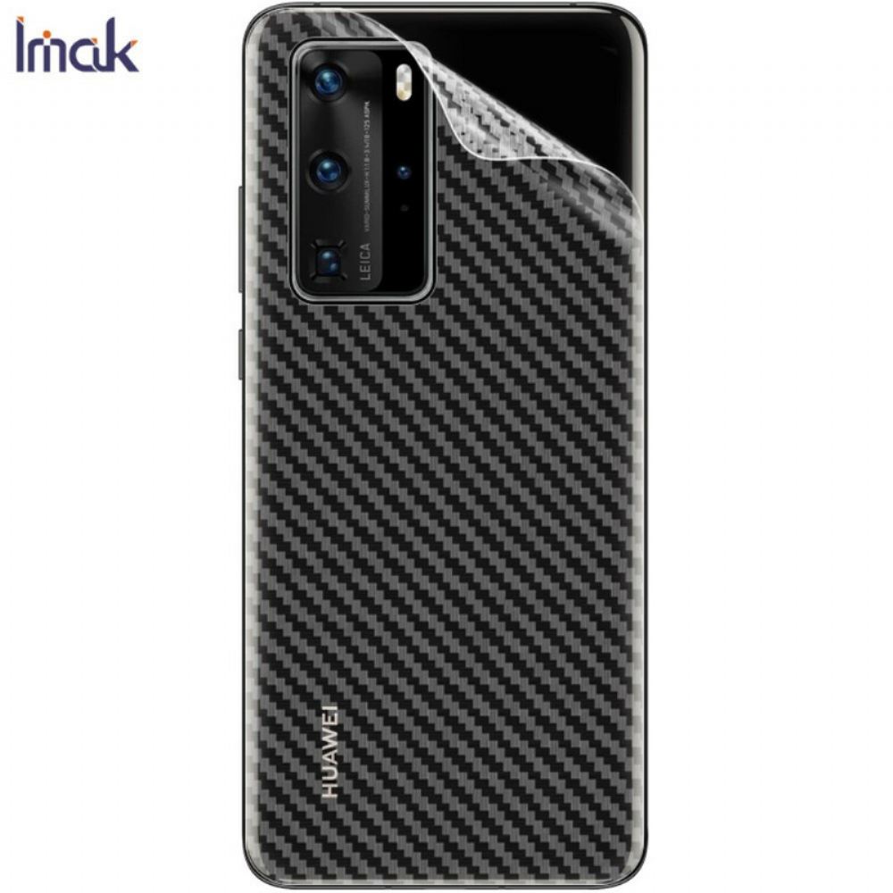 Zadní Fólie Pro Huawei P40 Carbon Style Imak