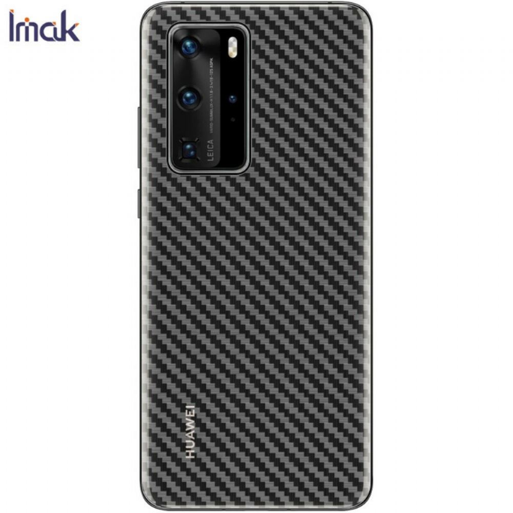 Zadní Fólie Pro Huawei P40 Carbon Style Imak