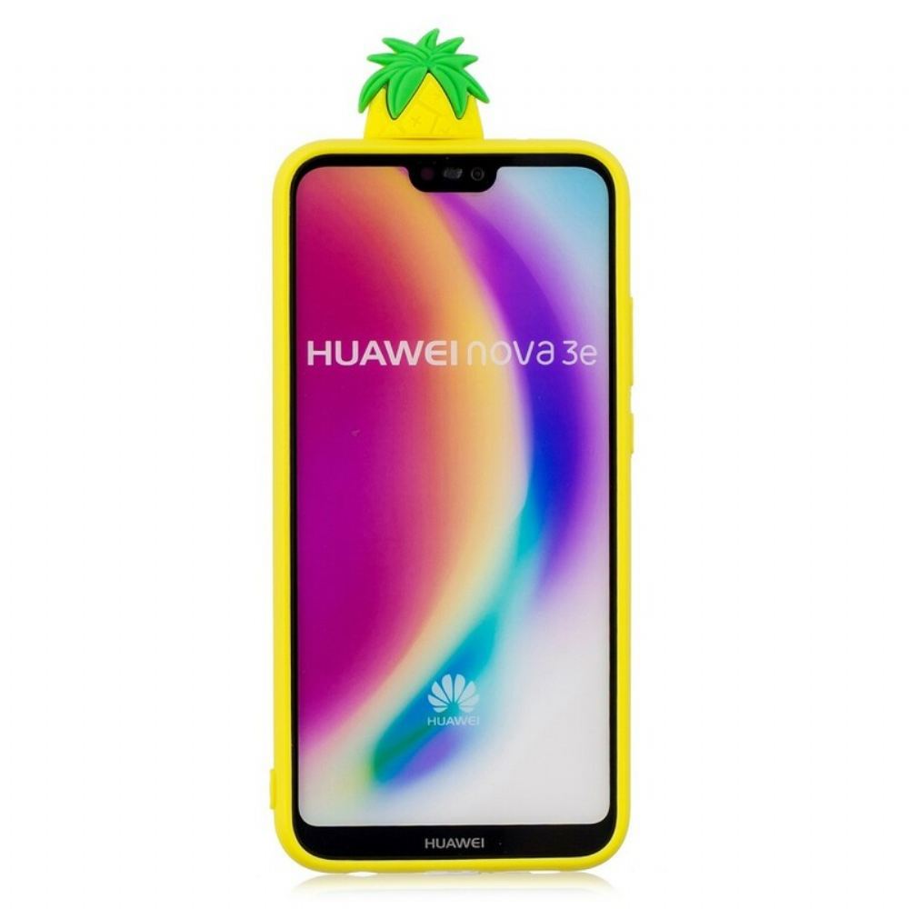 Kryt Na Huawei P20 Lite 3d Ananas