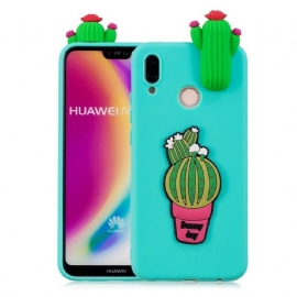 Kryt Na Huawei P20 Lite 3d Kaktusové Šílenství