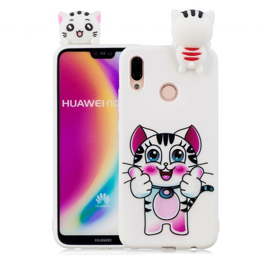 Kryt Na Huawei P20 Lite 3d Moje Kočka