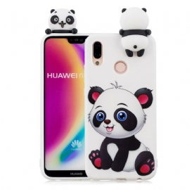 Kryt Na Huawei P20 Lite Roztomilá 3d Panda