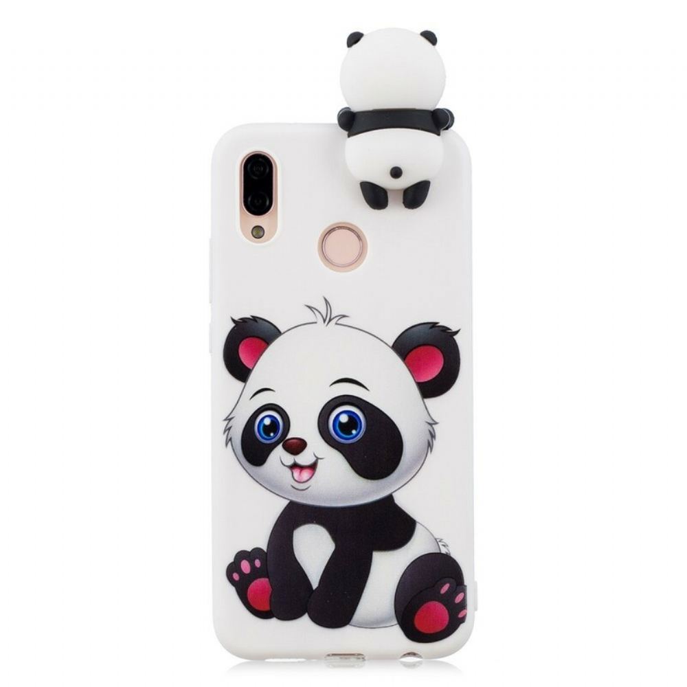 Kryt Na Huawei P20 Lite Roztomilá 3d Panda