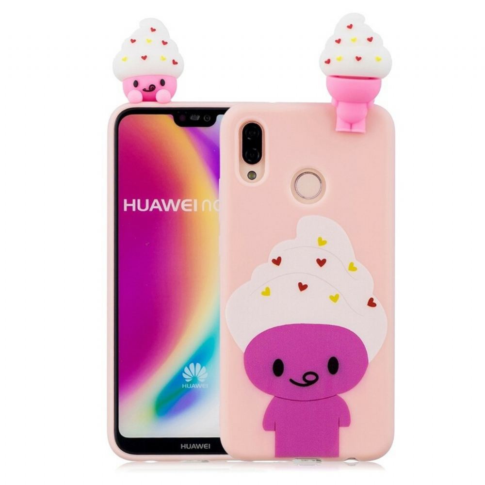 Kryt Na Huawei P20 Lite Zábavná 3d Zmrzlina