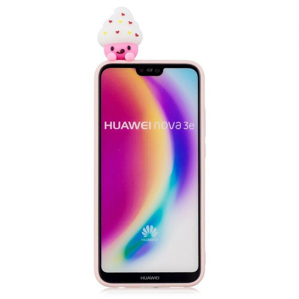 Kryt Na Huawei P20 Lite Zábavná 3d Zmrzlina