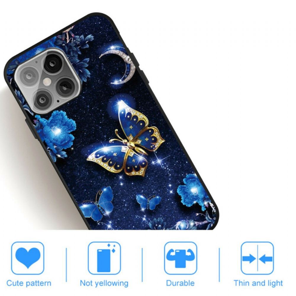 Kryt Na iPhone 12 Pro Max Můra Za Měsíční Noci