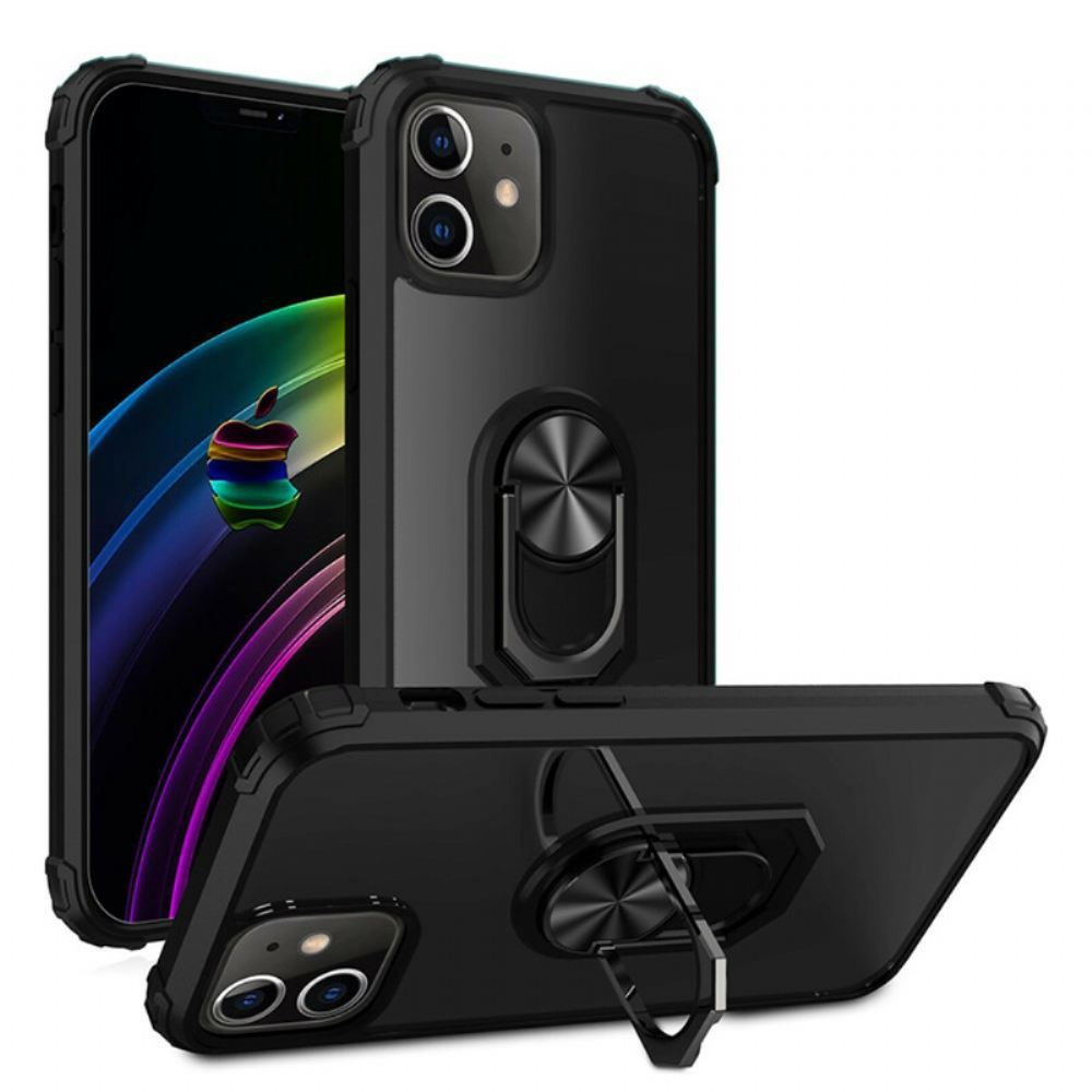 Kryt Na iPhone 12 Pro Max Prémiový Prstencový Hybrid