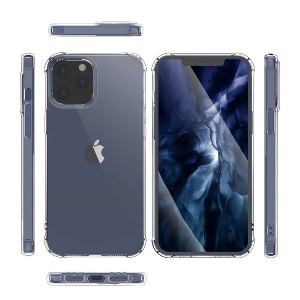 Kryt Na iPhone 12 Pro Max Průhledný Design Leeu