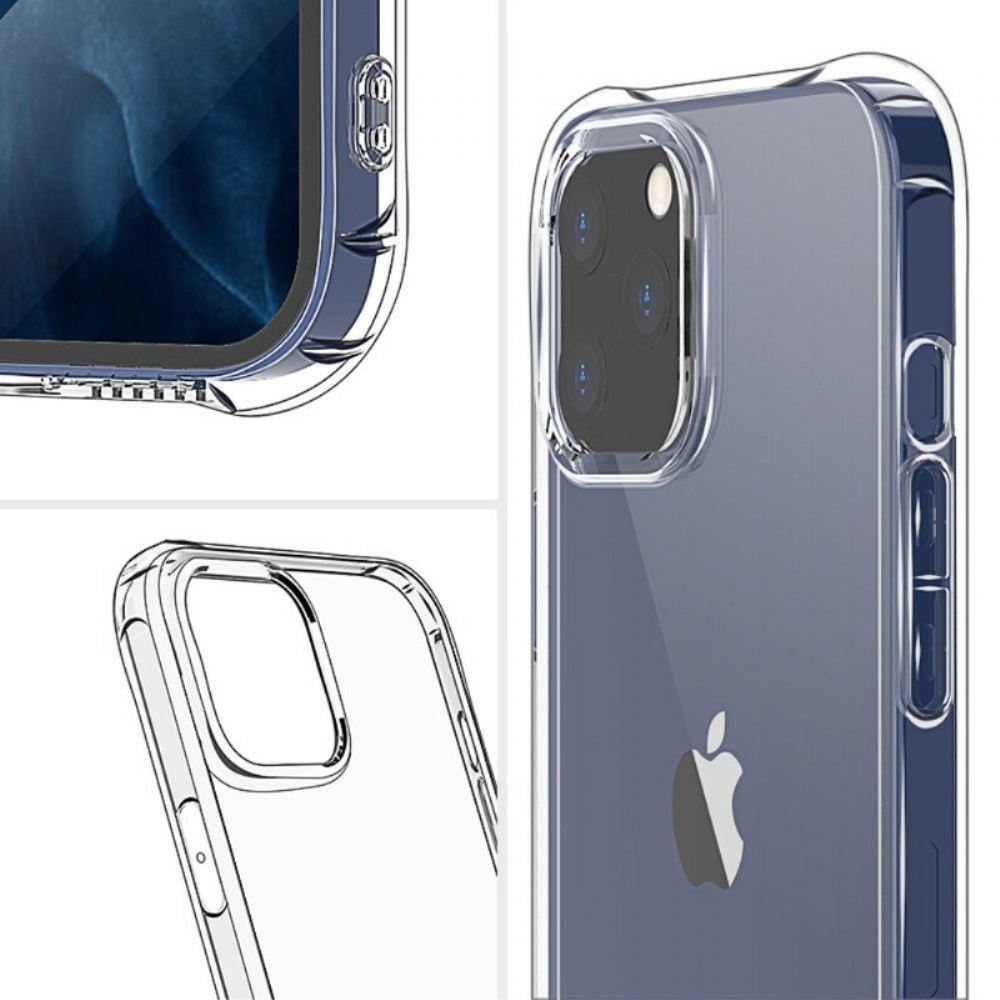 Kryt Na iPhone 12 Pro Max Průhledný Design Leeu