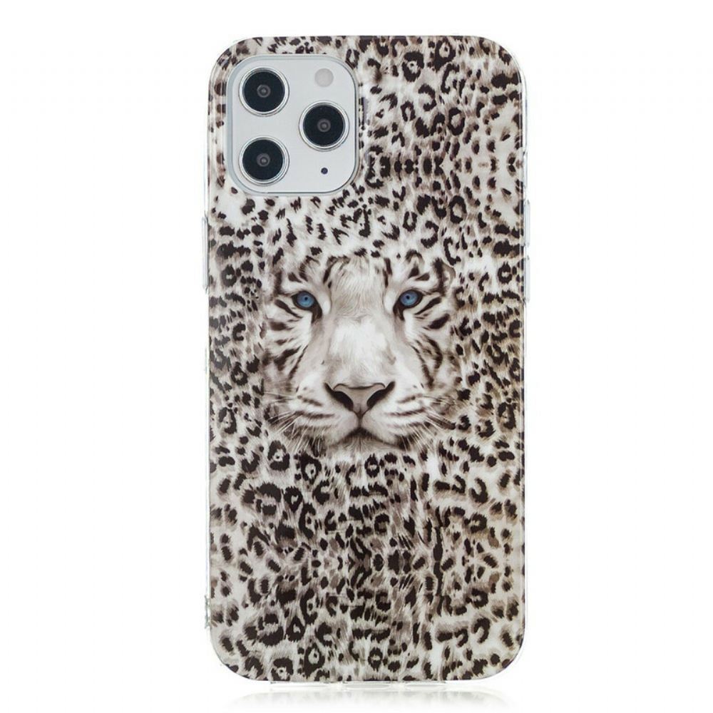 Kryty Na Mobil Na iPhone 12 Pro Max Fluorescenční Leopard