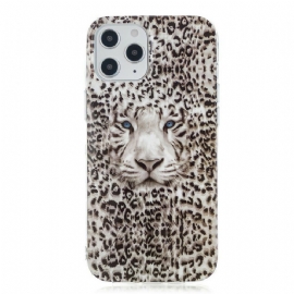 Kryty Na Mobil Na iPhone 12 Pro Max Fluorescenční Leopard