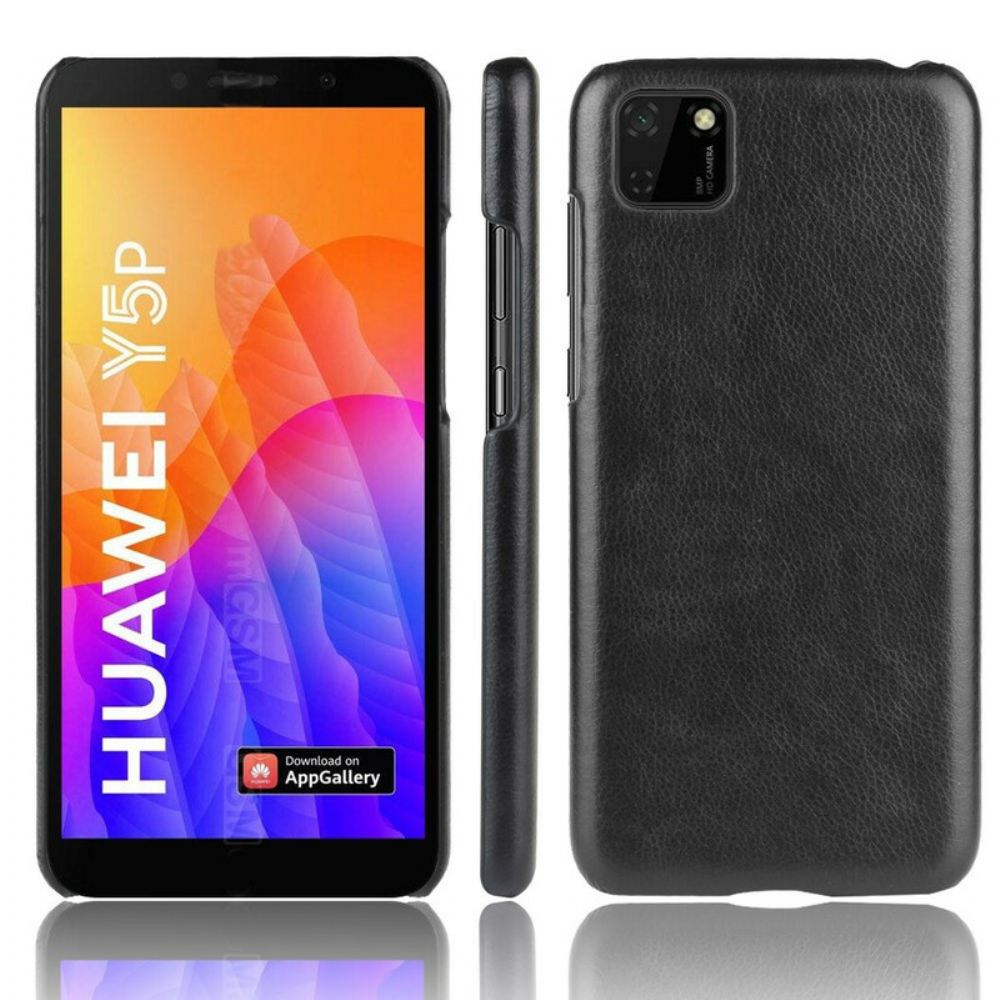 Kryt Na Huawei Y5p Performance Litchi Leather Effect