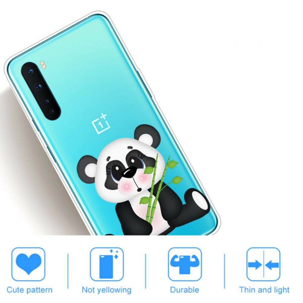 Kryt Na OnePlus Nord Transparentní Smutná Panda