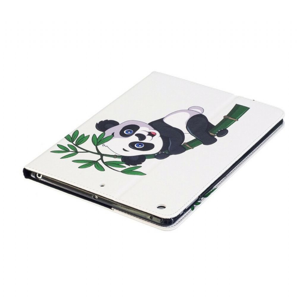 Flipové Pouzdro Na iPad Air Panda Na Bambusu