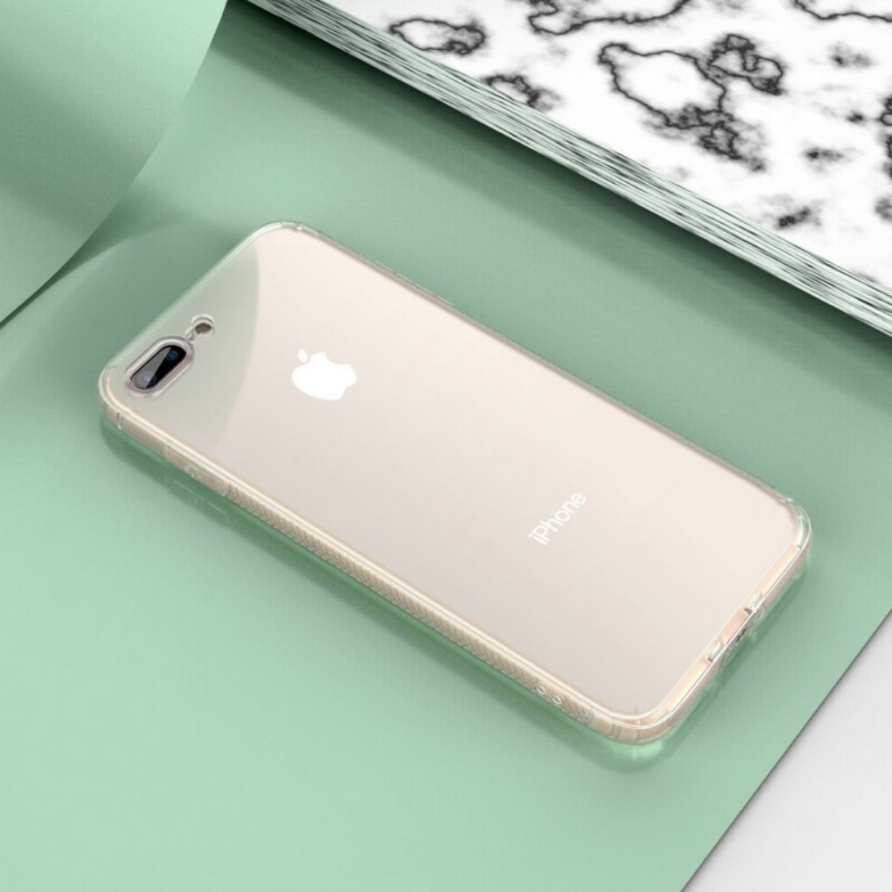 Kryt Na iPhone 8 Plus / 7 Plus Průhledné Ochranné Polštáře Leeu