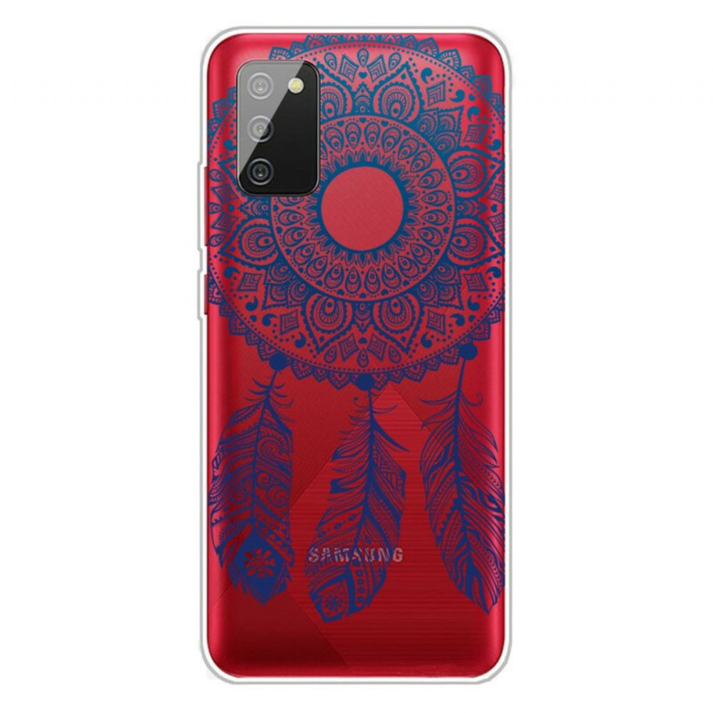 Kryt Na Samsung Galaxy A02s Jednoduchá Květinová Mandala