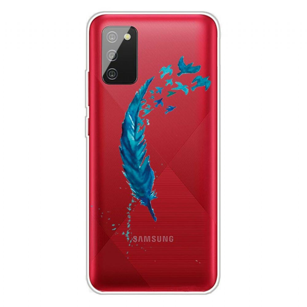 Kryt Na Samsung Galaxy A02s Krásné Pírko