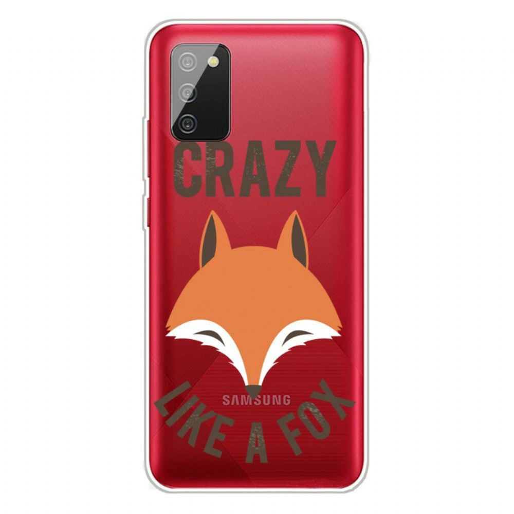 Kryty Na Mobil Na Samsung Galaxy A02s Liška / Crazy Like A Fox